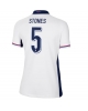 England John Stones #5 Hemmatröja Kvinnor EM 2024 Kortärmad