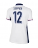 England Kieran Trippier #12 Hemmatröja Kvinnor EM 2024 Kortärmad