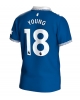 Everton Ashley Young #18 Hemmatröja 2023-24 Kortärmad