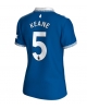 Everton Michael Keane #5 Hemmatröja Kvinnor 2023-24 Kortärmad