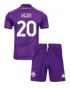 Fiorentina Moise Kean #20 Hemmatröja Barn 2024-25 Kortärmad (+ Korta byxor)