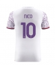 Fiorentina Nicolas Gonzalez #10 Bortatröja 2023-24 Kortärmad