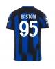 Inter Milan Alessandro Bastoni #95 Hemmatröja 2023-24 Kortärmad