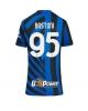 Inter Milan Alessandro Bastoni #95 Hemmatröja Kvinnor 2024-25 Kortärmad