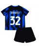 Inter Milan Federico Dimarco #32 Hemmatröja Barn 2023-24 Kortärmad (+ Korta byxor)