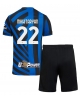 Inter Milan Henrikh Mkhitaryan #22 Hemmatröja Barn 2024-25 Kortärmad (+ Korta byxor)