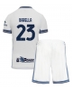 Inter Milan Nicolo Barella #23 Bortatröja Barn 2024-25 Kortärmad (+ Korta byxor)