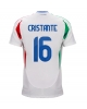 Italien Bryan Cristante #16 Bortatröja EM 2024 Kortärmad