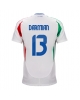 Italien Matteo Darmian #13 Bortatröja EM 2024 Kortärmad