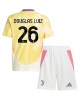 Juventus Douglas Luiz #26 Bortatröja Barn 2024-25 Kortärmad (+ Korta byxor)