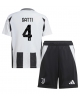 Juventus Federico Gatti #4 Hemmatröja Barn 2024-25 Kortärmad (+ Korta byxor)