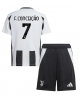 Juventus Francisco Conceicao #7 Hemmatröja Barn 2024-25 Kortärmad (+ Korta byxor)