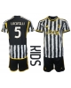 Juventus Manuel Locatelli #5 Hemmatröja Barn 2023-24 Kortärmad (+ Korta byxor)