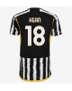 Juventus Moise Kean #18 Hemmatröja Kvinnor 2023-24 Kortärmad