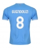 Lazio Matteo Guendouzi #8 Hemmatröja 2023-24 Kortärmad