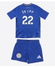 Leicester City Oliver Skipp #22 Hemmatröja Barn 2024-25 Kortärmad (+ Korta byxor)