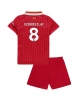 Liverpool Dominik Szoboszlai #8 Hemmatröja Barn 2024-25 Kortärmad (+ Korta byxor)