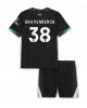 Liverpool Ryan Gravenberch #38 Bortatröja Barn 2024-25 Kortärmad (+ Korta byxor)