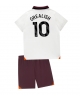 Manchester City Jack Grealish #10 Bortatröja Barn 2023-24 Kortärmad (+ Korta byxor)