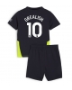 Manchester City Jack Grealish #10 Bortatröja Barn 2024-25 Kortärmad (+ Korta byxor)