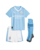 Manchester City Jack Grealish #10 Hemmatröja Barn 2023-24 Kortärmad (+ Korta byxor)