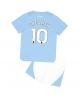 Manchester City Jack Grealish #10 Hemmatröja Barn 2023-24 Kortärmad (+ Korta byxor)