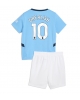 Manchester City Jack Grealish #10 Hemmatröja Barn 2024-25 Kortärmad (+ Korta byxor)