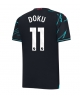 Manchester City Jeremy Doku #11 Tredje Tröja 2023-24 Kortärmad