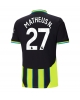 Manchester City Matheus Nunes #27 Bortatröja 2024-25 Kortärmad