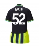 Manchester City Oscar Bobb #52 Bortatröja Kvinnor 2024-25 Kortärmad