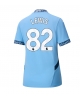 Manchester City Rico Lewis #82 Hemmatröja Kvinnor 2024-25 Kortärmad