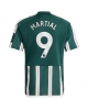 Manchester United Anthony Martial #9 Bortatröja 2023-24 Kortärmad