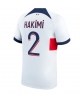 Paris Saint-Germain Achraf Hakimi #2 Bortatröja 2023-24 Kortärmad