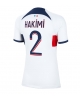 Paris Saint-Germain Achraf Hakimi #2 Bortatröja Kvinnor 2023-24 Kortärmad