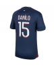 Paris Saint-Germain Danilo Pereira #15 Hemmatröja 2023-24 Kortärmad