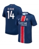 Paris Saint-Germain Desire Doue #14 Hemmatröja 2024-25 Kortärmad