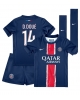 Paris Saint-Germain Desire Doue #14 Hemmatröja Barn 2024-25 Kortärmad (+ Korta byxor)