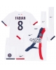 Paris Saint-Germain Fabian Ruiz #8 Bortatröja Barn 2024-25 Kortärmad (+ Korta byxor)