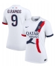 Paris Saint-Germain Goncalo Ramos #9 Bortatröja Kvinnor 2024-25 Kortärmad