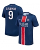 Paris Saint-Germain Goncalo Ramos #9 Hemmatröja 2024-25 Kortärmad