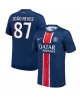 Paris Saint-Germain Joao Neves #87 Hemmatröja 2024-25 Kortärmad