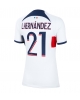 Paris Saint-Germain Lucas Hernandez #21 Bortatröja Kvinnor 2023-24 Kortärmad