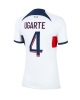 Paris Saint-Germain Manuel Ugarte #4 Bortatröja Kvinnor 2023-24 Kortärmad