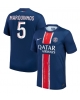 Paris Saint-Germain Marquinhos #5 Hemmatröja 2024-25 Kortärmad