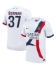 Paris Saint-Germain Milan Skriniar #37 Bortatröja 2024-25 Kortärmad