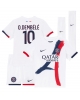 Paris Saint-Germain Ousmane Dembele #10 Bortatröja Barn 2024-25 Kortärmad (+ Korta byxor)