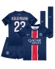 Paris Saint-Germain Randal Kolo Muani #23 Hemmatröja Barn 2024-25 Kortärmad (+ Korta byxor)