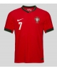 Portugal Cristiano Ronaldo #7 Hemmatröja EM 2024 Kortärmad