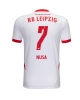 RB Leipzig Antonio Nusa #7 Hemmatröja 2024-25 Kortärmad