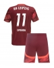 RB Leipzig Lois Openda #11 Bortatröja Barn 2024-25 Kortärmad (+ Korta byxor)